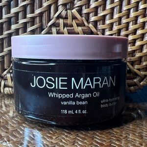 JOSIE MARAN Whipped Argan Oil Body Butter - Vanilla Bean